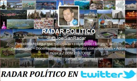 Sigue desde Twitter las Publicaciones de RADAR POLÍTICO